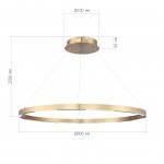 Светильник  светодиодный St luce SL6238.343.01 PARILLA