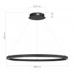 Светильник  светодиодный St luce SL6238.443.01 PARILLA
