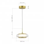 Светильник  светодиодный St luce SL6239.203.01 FRITTELA