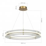 Светильник  светодиодный St luce SL6245.203.01 FAGY