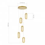 Светильник  светодиодный St luce SL6506.203.05 ALLUNGO