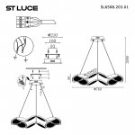 Светильник  светодиодный St luce SL6508.203.01 RIO