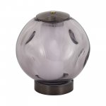 SL6520.404.01 Прикроватная лампа ST-Luce черный жемчуг/прозрачно-дымчатый LED 1*5W 4000K HELMI