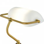 SL6620.304.01 Прикроватная лампа ST-Luce латунь/белый E27 1*40W VICE