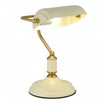 SL6620.504.01 Прикроватная лампа ST-Luce латунь/бежевый E27 1*40W VICE