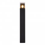SL9016.405.01 Светильник уличный напольный ST-Luce черный/черный E27 1*15W SLIDE