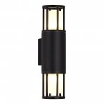 SL9017.401.02 Светильник уличный настенный ST-Luce черный/черный GU10 2*15W MESA