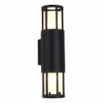 SL9017.401.02 Светильник уличный настенный ST-Luce черный/черный GU10 2*15W MESA