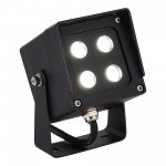 SL9520.405.01 Светильник уличный наземный ST-Luce черный/черный LED 1*9W 3000K/4000K/6500K GLARE