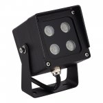 SL9520.405.01 Светильник уличный наземный ST-Luce черный/черный LED 1*9W 3000K/4000K/6500K GLARE