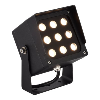 SL9520.415.01 Светильник уличный наземный ST-Luce черный/черный LED 1*18W 3000K/4000K/6500K GLARE SL9520.415.01 Светильник уличный наземный ST-Luce черный/черный LED 1*18W 3000K/4000K/6500K GLARE