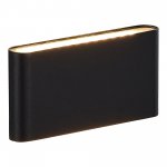 SL9531.401.01 Светильник улич настенный ST-Luce черный/белый LED 1*6/8/10W 2700/3000/3500/4000/5000K BRISS