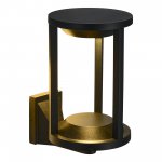 SL9535.401.01 Светильник уличный настенный ST-Luce черный/черный LED 1*9W 3000K GLORR