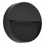 SL9537.401.14 Светильник уличный настенный ST-Luce черный/черный LED 1*1,5W 3000K LADE