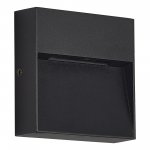 SL9537.411.14 Светильник уличный настенный ST-Luce черный/черный LED 1*1,5W 3000K LADE