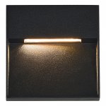 SL9537.411.14 Светильник уличный настенный ST-Luce черный/черный LED 1*1,5W 3000K LADE