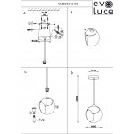 Светильник потолочный St luce SLE103143-01 SATTURO