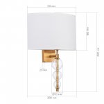 Светильник настенный бра St luce SLE105711-01 RAMER
