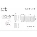 Светильник  с лампой накаливания St luce SLE1125-101-02 ERZO