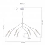 Светильник  с лампой St luce SLE1129-503-08 KAITO