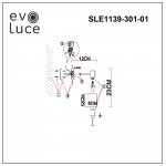 Светильник настенный бра St luce SLE1139-301-01 GESSI