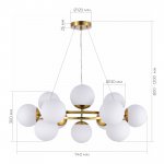 Светильник  с лампой накаливания St luce SLE1191-203-12 FRATTA
