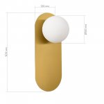 Светильник  с лампой St luce SLE1194-301-01 TOCCO