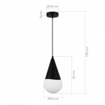 Светильник  с лампой накаливания St luce SLE1197-403-01 FIORI
