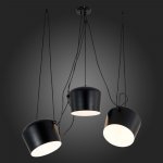 SLE120643-03.1 Светильник подвесной Черный/Черный E27 3*40W TRIESTE