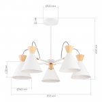 Люстра потолочная St luce SLE125102-05 Modica