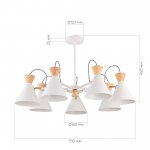 Люстра потолочная St luce SLE125102-07 Modica