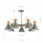 Люстра потолочная St luce SLE125112-07 Modica