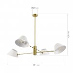 Светильник  с лампой накаливания St luce SLE1253-353-04 NORBI