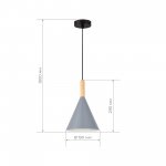 Светильник с лампой накаливания St luce SLE1255-423-01 ARKET