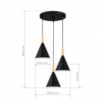 Светильник с лампой накаливания St luce SLE1255-423-03 ARKET