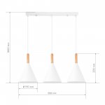 Светильник с лампой накаливания St luce SLE1255-503-03 ARKET