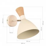 Светильник  с лампой накаливания St luce SLE1256-501-01 VISTA