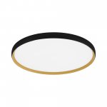 SLE1810-402-01 Светильник потолочный Черный, Золотистый/белая LED 1*42W 4000K HELST