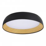 SLE1812-402-01 Светильник потолочный Черный, Древесный/белая LED 1*36W 4000K MUSE