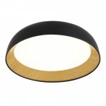 SLE1812-402-01 Светильник потолочный Черный, Древесный/белая LED 1*36W 4000K MUSE