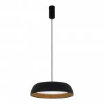 SLE1812-403-01 Светильник подвесной Черный, Древесный/белая LED 1*30W 4000K MUSE