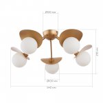 Люстра потолочная St luce SLE220502-05 BOLZANO