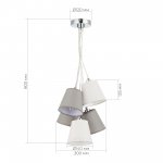 Светильник подвесной St luce SLE300403-05 PRATO