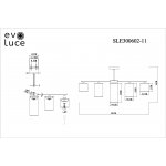 Люстра потолочная St luce SLE300602-11 ESSENZA