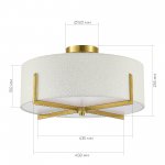 Светильник  с лампой накаливания St luce SLE3010-302-04 LINTON