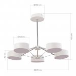 Светильник потолочный St luce SLE6005-502-05 VALLE