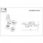 Светильник потолочный St luce SLE6006-702-05 FAEMA