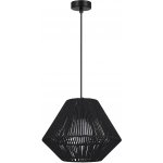 Светильник подвесной плетеный черный St luce SLE6025-403-01