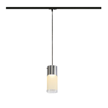 SLV 143900 COMMO Pendelleuchte, PD-1, rund, GX53, max. 13W, inkl. schwarzem 1P.-Adapter