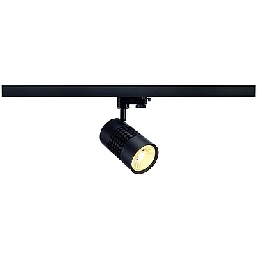 SLV 152830 3Ph, STRUCTEC LED светильник c COB LED 22Вт (25.6Вт), 3000K, 2325lm, 60°, черный SLV 152830 3Ph, STRUCTEC LED светильник c COB LED 22Вт (25.6Вт), 3000K, 2325lm, 60°, черный
